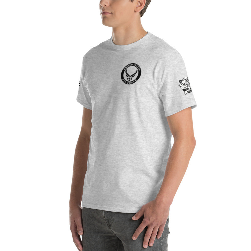 HOUS Air Force Grey Short Sleeve T-Shirt