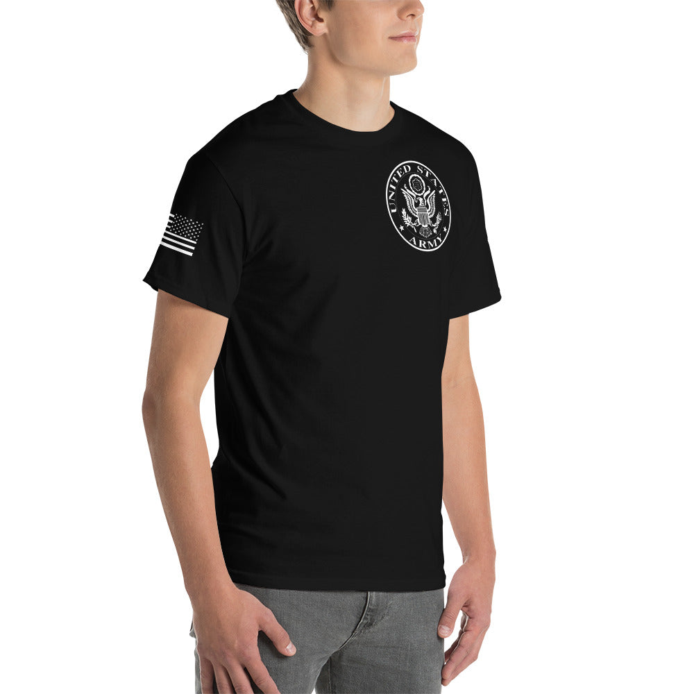HOUS Army Black Short Sleeve T-Shirt